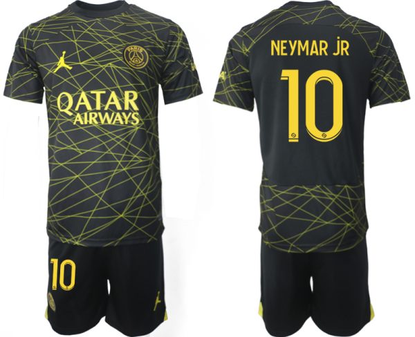 Nya Paris Saint-Germain PSG 2023 Bortatröja för Herr NEYMAR jR 10