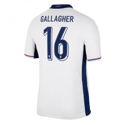 Billiga Matchtröjor Fotboll England Hemmaställ EM 2024 med tryck Conor Gallagher 16