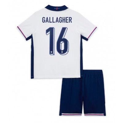 Fotbollskläder till baby England Fotbollströja Hemmaställ EM 2024 Conor Gallagher 16