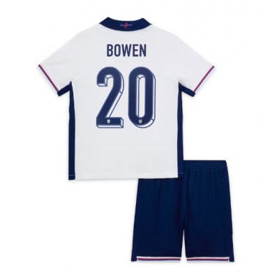 Fotbollskläder till baby England Fotbollströja Hemmaställ EM 2024 Jarrod Bowen 20