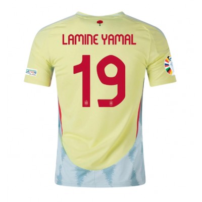Köp Fotbollströjor Spanien Bortatröja EM 2024 Lamine Yamal 19