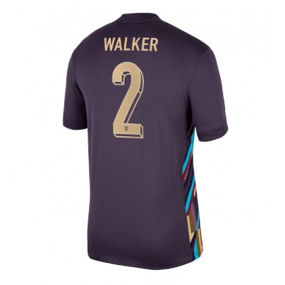 Billiga Fotbollskläder Online England Bortaställ EM 2024 för Herr Kyle Walker 2