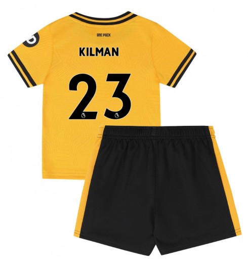 Billiga Fotbollströjor Wolves Hemmatröja 2024-25 tröja set Max Kilman 23