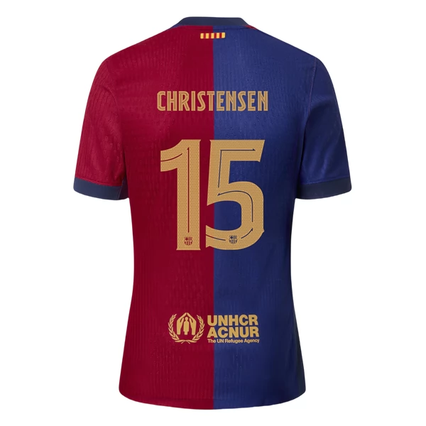 Fotbollströjor Billigt FC Barcelona T Shirt 2024-25 Hemma tröja Andreas Christensen 15