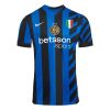 Inter Milan Hemmatröja 2024/25 Fotbollströja med namn Alessandro Bastoni 95 Kortärmad-1