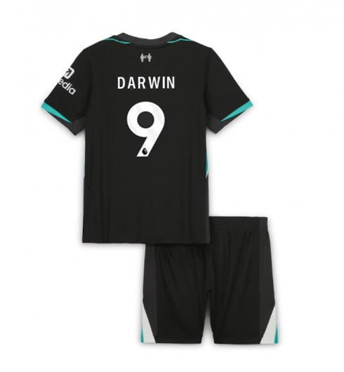 Billiga Fotbollströjor Liverpool Bortatröja 2024/25 Kortärmad shorts Darwin Nunez 9