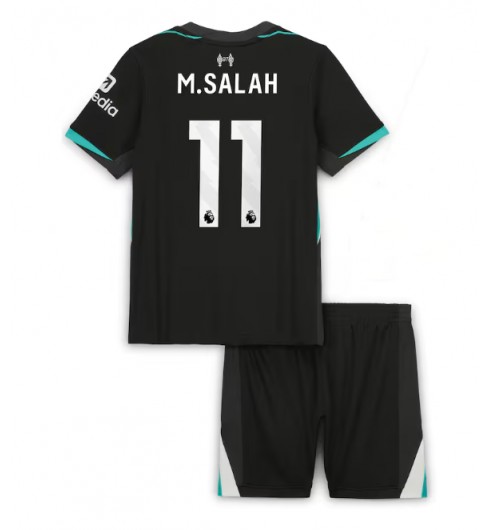 Billiga Fotbollströjor Liverpool Bortatröja 2024/25 Kortärmad shorts Mohamed Salah 11