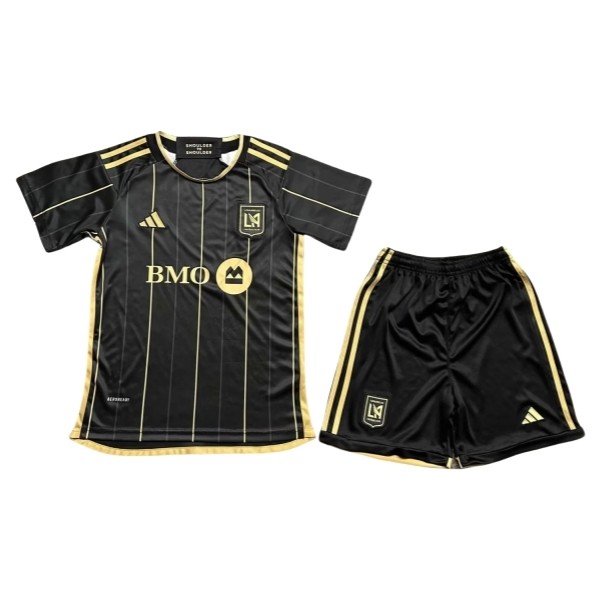 Fotbollsset Barn Los Angeles FC Hemmatröja 2024/25 Kortärmad (+ Korta byxor)