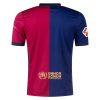 Fotbollströja Billig FC Barcelona Hemmatröja With La Liga Patch 2024/25 Kortärmad-1