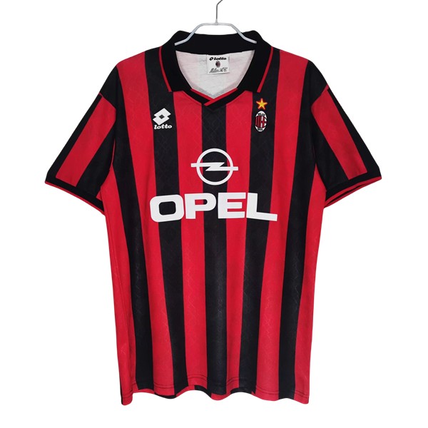 Fotbollströjor Billigt Inter Milan Hemmatröja Retro 1995-1996 Kortärmad