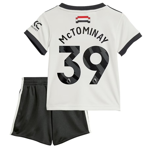 Fotbollströjor Billigt Manchester United Tredjetröja 2024/25 Kortärmad shorts Scott McTominay 39