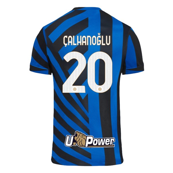 Inter Milan Hemmatröja 2024/25 Hakan Çalhanoğlu 20 Kortärmad Billiga fotbollströjor på nätet