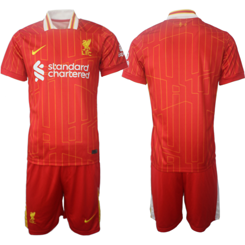 Liverpool Hemmatröja 2024/25 säsong Senaste Fotbollströja Kit