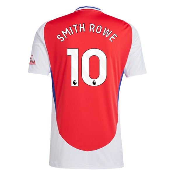 Arsenal Hemmatröja 2024/25 Röd Kortärmad Fotbollströjor med tryck Emile Smith Rowe 10