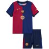 Billiga Fotbollströjor Barn FC Barcelona Hemmatröja 2024/25 Kortärmad shorts Lamine Yamal 19