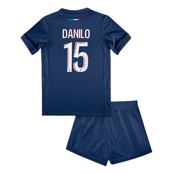 Billiga Fotbollströjor Barn Paris Saint-Germain Hemmatröja 2024/25 fotbollströja set Danilo Pereira 15