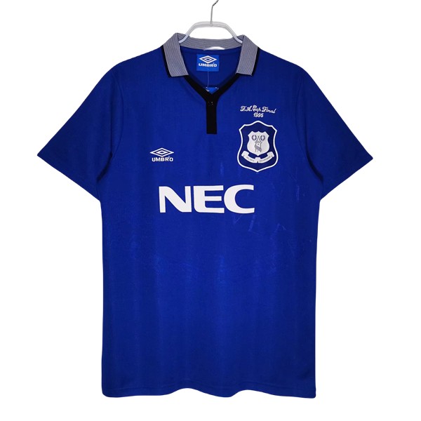 Billiga Fotbollströjor Everton Hemmatröja Retro 1994-1995 Kortärmad