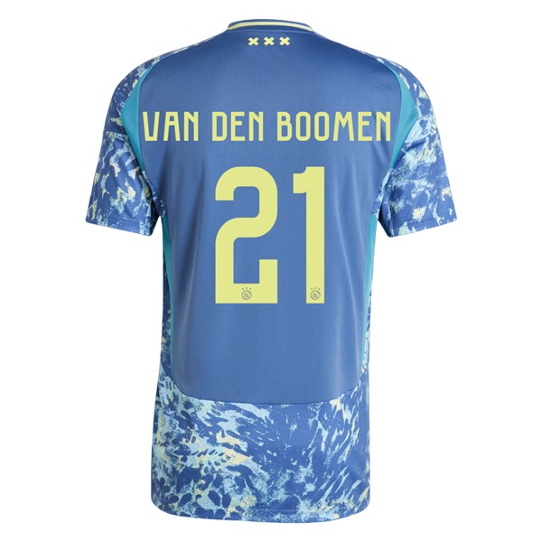 Billiga Fotbollströjor Herr AFC Ajax Bortatröja 2024/25 Kortärmad Branco van den Boomen 21