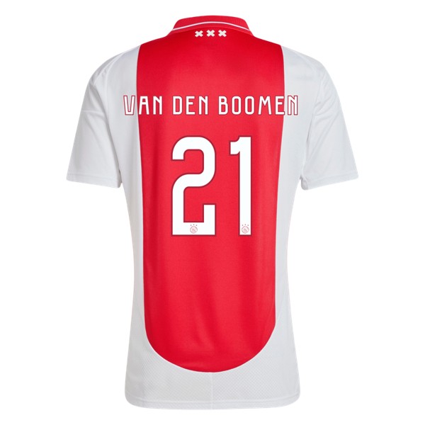 Billiga Fotbollströjor Herr Ajax Hemmatröja 2024/25 Kortärmad Branco van den Boomen 21