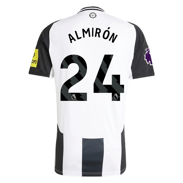 Billiga Fotbollströjor Herr Newcastle United Hemmatröja 2024/25 Kortärmad Miguel Almirón 24