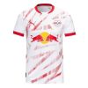 Billiga Fotbollströjor Herr RB Leipzig Hemmatröja 2024/25 vit röd Kortärmad Benjamin Šeško 30