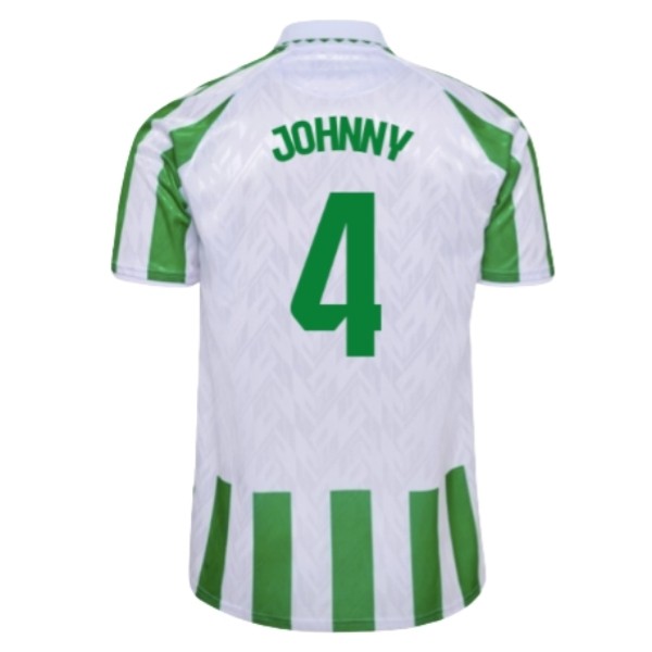 Billiga Fotbollströjor Herr Real Betis Balompié Hemmatröja 2024/25 Kortärmad Johnny Cardoso 4