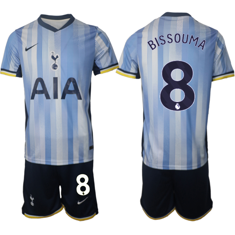 Billiga Fotbollströjor Herr Tottenham Hotspur Bortatröja 2024/25 tröja set Yves Bissouma 8