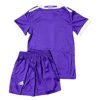 Fotbollskläder till baby Real Madrid Bortatröja Retro 2016-2017 Kortärmad shorts