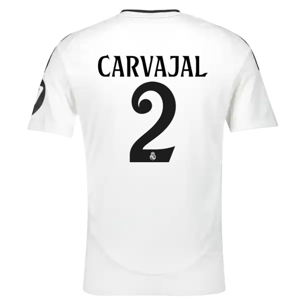 Fotbollströjor Billigt Real Madrid Hemmatröja 2024/25 Kortärmad Daniel Carvajal 2