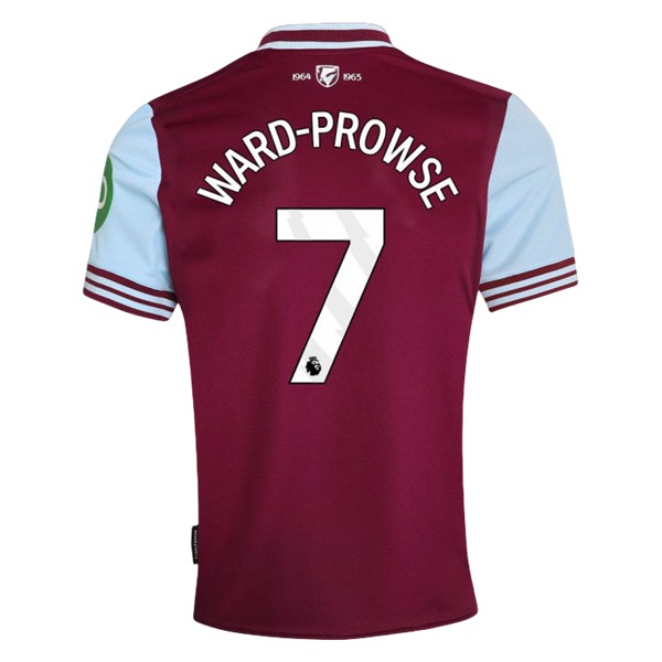 Fotbollströjor Billigt West Ham United Hemmatröja 2024/25 Kortärmad James Ward-Prowse 7