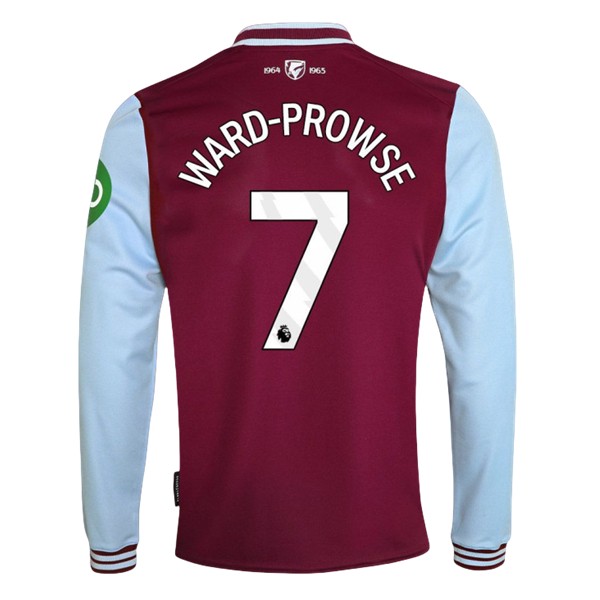 Fotbollströjor Billigt West Ham United Hemmatröja 2024/25 Långärmad James Ward-Prowse 7