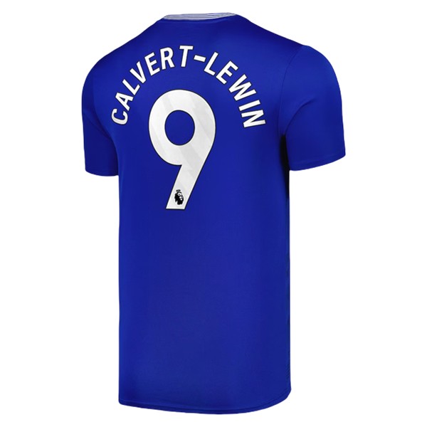 Herr Everton Hemmatröja 2024/25 Kortärmad Fotbollströjor med tryck Dominic Calvert-Lewin 9