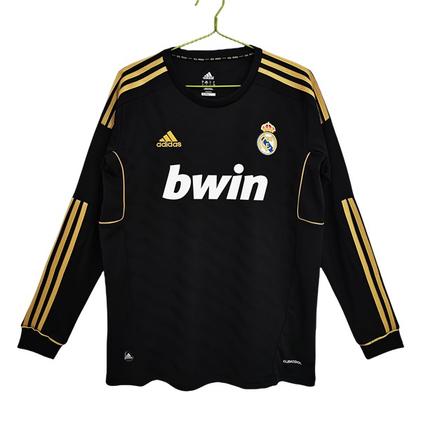 Köpa Billiga Fotbollströjor Real Madrid Bortatröja Retro 2011-2012 Långärmad