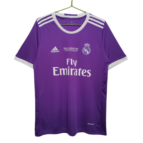 Köpa Billiga Fotbollströjor Real Madrid Bortatröja Retro 2016-2017 Kortärmad