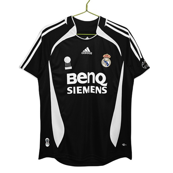 Real Madrid Tredjetröja Retro 2006-2007 Kortärmad fotbollströjor för män