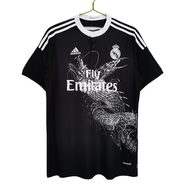 Real Madrid Tredjetröja Retro 2014-2015 Kortärmad fotbollströjor för män