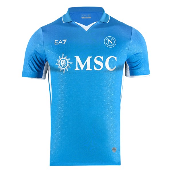 SSC Napoli Hemmatröja 2024/25 Kortärmad