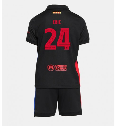 Billiga Fotbollströjor Barn FC Barcelona Bortatröja 2024/25 Kortärmad shorts Eric Garcia 24