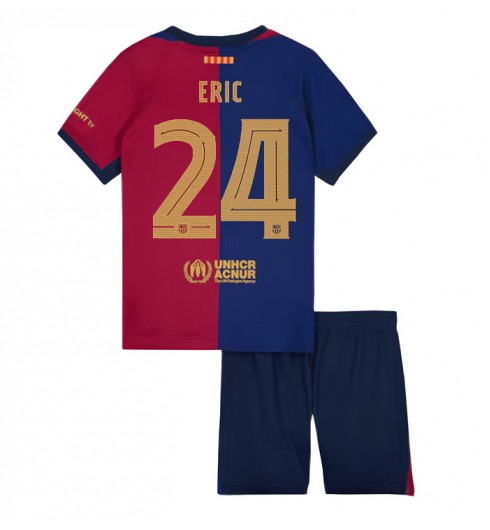 Billiga Fotbollströjor Barn FC Barcelona Hemmatröja 2024/25 tröja set Eric Garcia 24