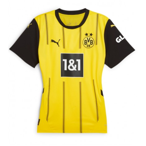 Billiga Fotbollströjor Dam BVB Borussia Dortmund Hemmatröja 2024/25 Kortärmad