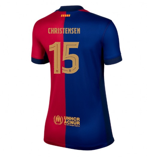 Billiga Fotbollströjor Dam FC Barcelona Bortatröja 2024/25 Kortärmad Andreas Christensen 15