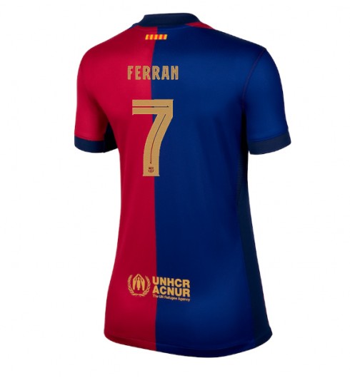 Billiga Fotbollströjor Dam FC Barcelona Bortatröja 2024/25 Kortärmad Ferran Torres 7