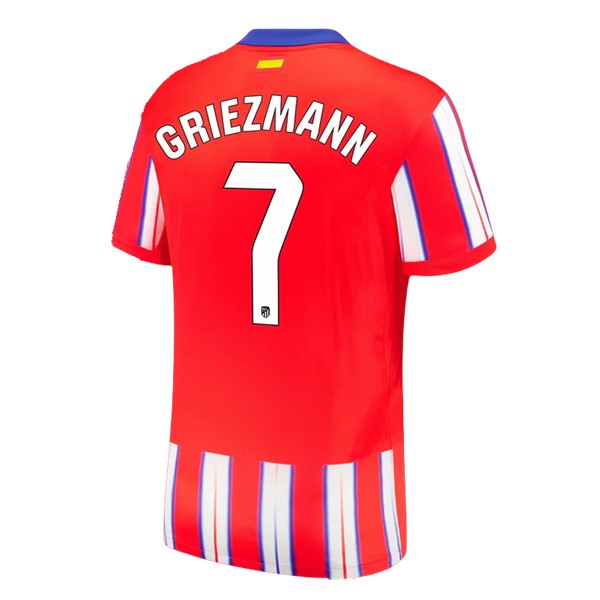 Billiga Fotbollströjor Herr Atletico Madrid Hemmatröja 2024/25 Kortärmad Antoine Griezmann 7