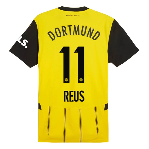 Billiga Fotbollströjor Herr BVB Borussia Dortmund Hemmatröja 2024/25 Kortärmad Marco Reus 11