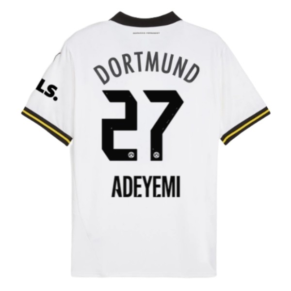 Billiga Fotbollströjor Herr BVB Borussia Dortmund Tredjetröja 2024/25 Kortärmad Karim Adeyemi 27