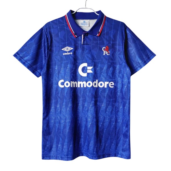 Billiga Fotbollströjor Herr Chelsea Hemmatröja Retro 1989-1991 Kortärmad