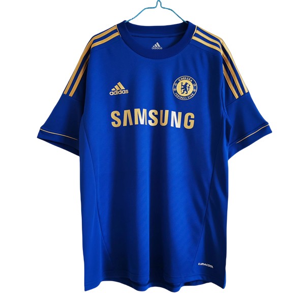 Billiga Fotbollströjor Herr Chelsea Hemmatröja Retro 2012-2013 Kortärmad