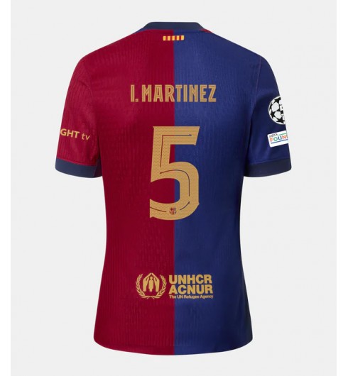 Billiga Fotbollströjor Herr FC Barcelona Hemmatröja 2024/25 Kortärmad Inigo Martinez 5