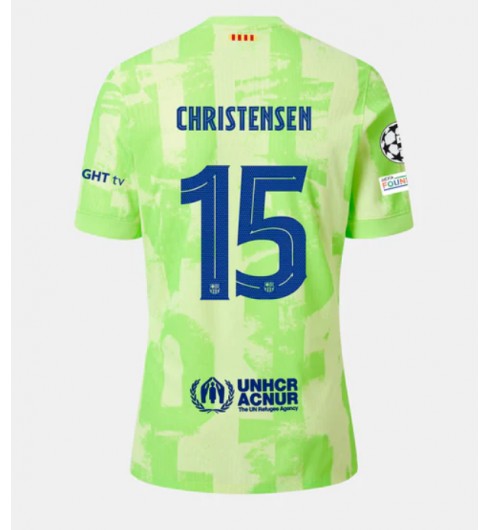 Billiga Fotbollströjor Herr FC Barcelona Tredjetröja 2024/25 Kortärmad Andreas Christensen 15