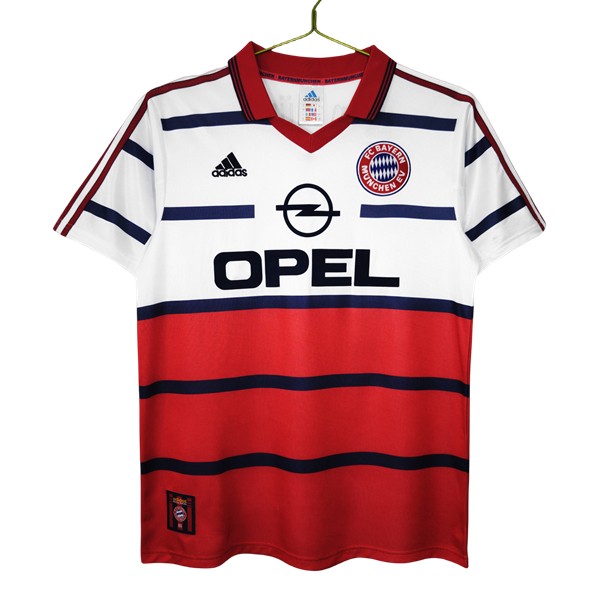 Billiga Fotbollströjor Herr FC Bayern München Bortatröja Retro 1998-1900 Kortärmad